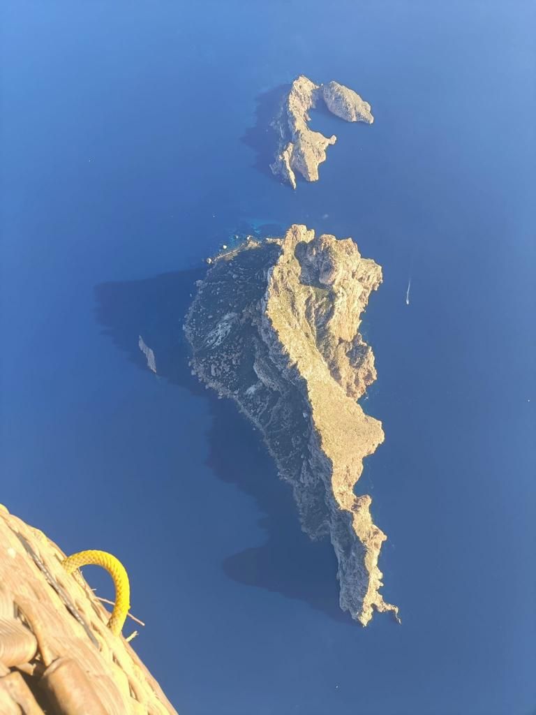 Una aventura pionera: de Calpe a Ibiza en globo