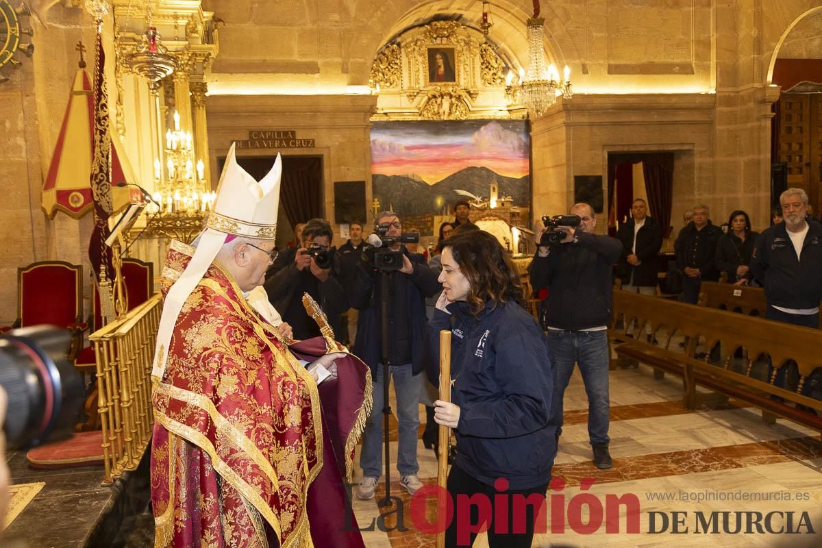 Así ha sido la visita de Isabel Díaz Ayuso a Caravaca de la Cruz