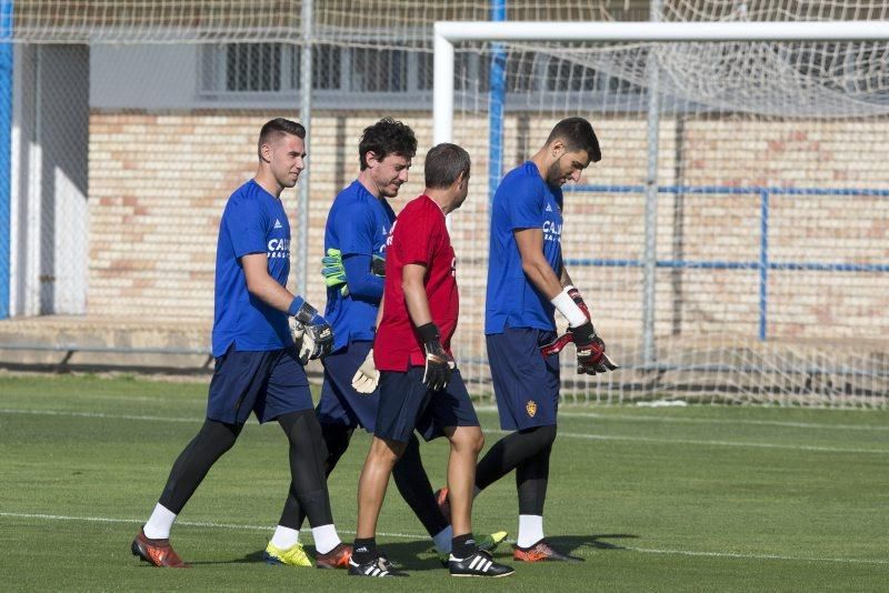 Primer entrenamiento del Real Zaragoza