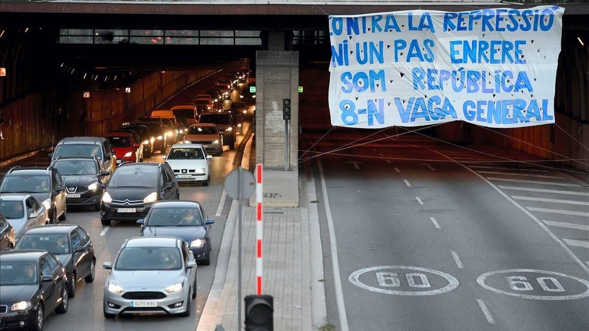 Huelga general en Cataluña