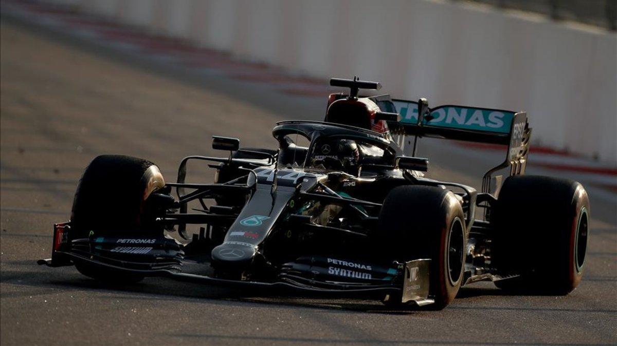 Hamilton en el trazado de Sochi.