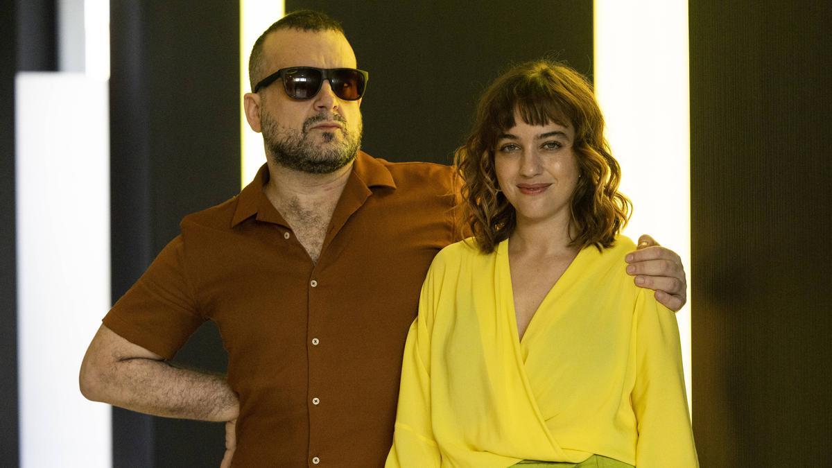 Nacho Vigalondo y Beatrice Grannò en el festival de Sitges
