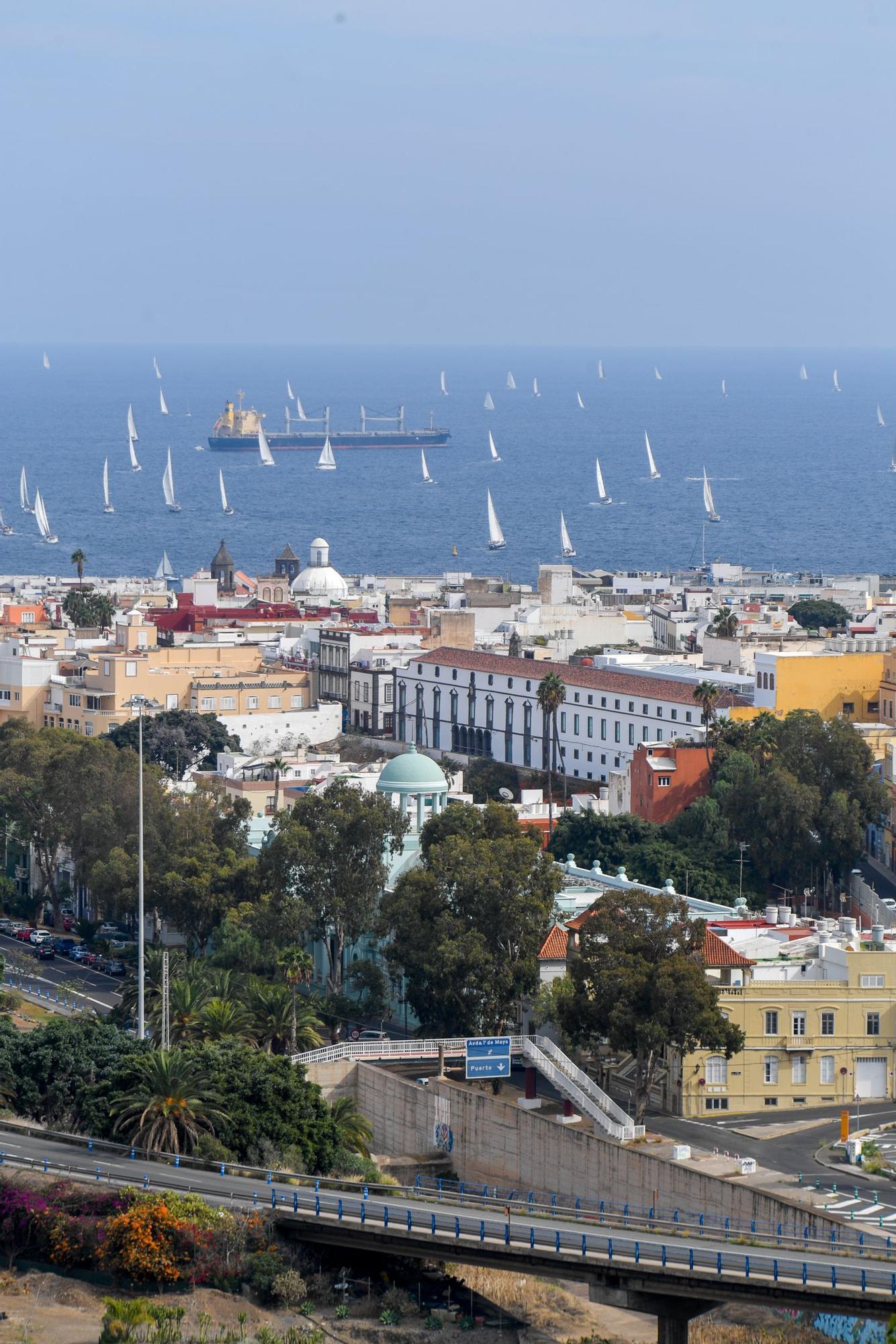 Salida de la regata ARC 2021 de Las Palmas de Gran Canaria