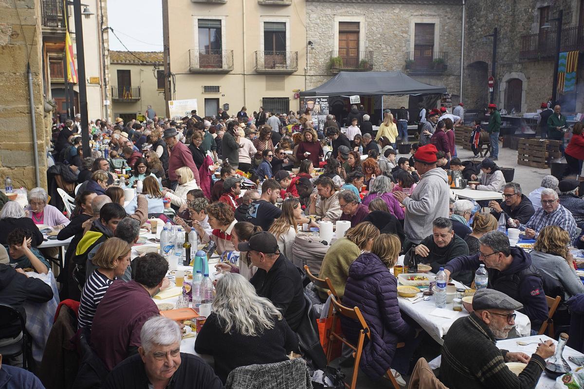 Verges dinar popular carnaval sopa de Verges