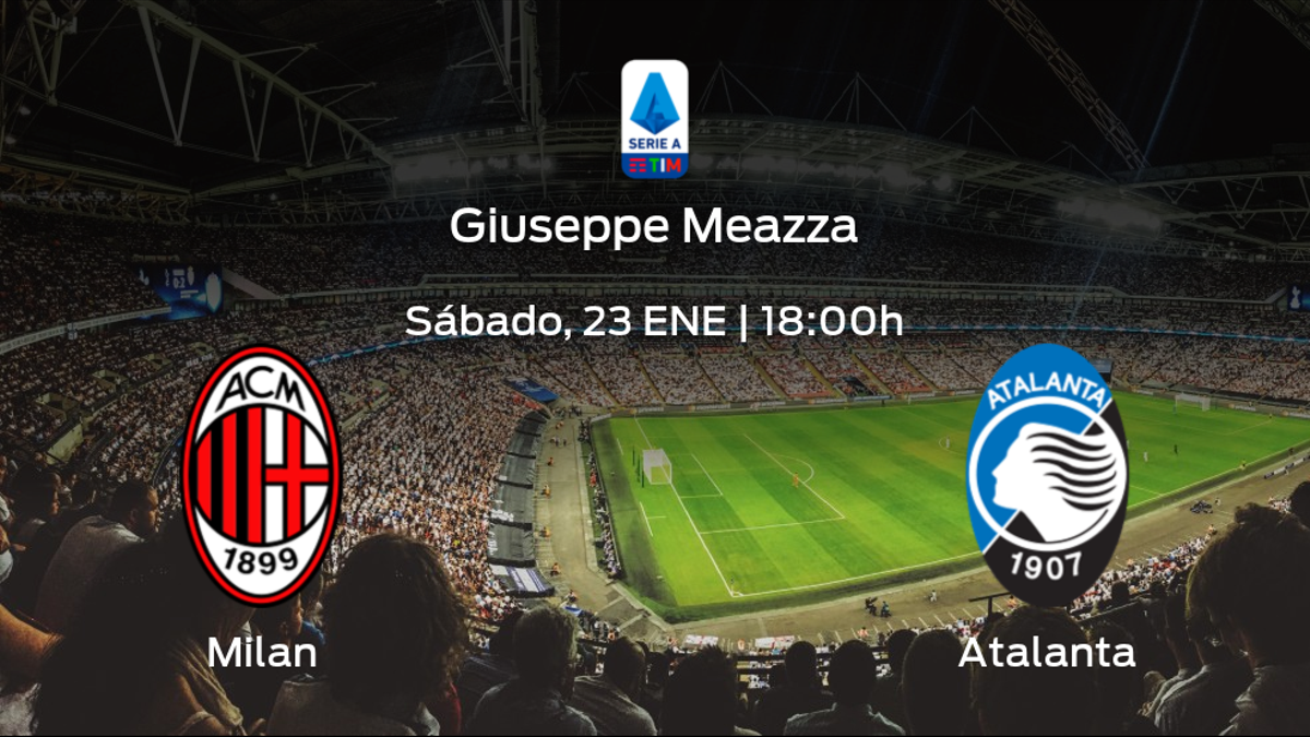 Previa del partido: el AC Milan defiende el liderato ante el Atalanta