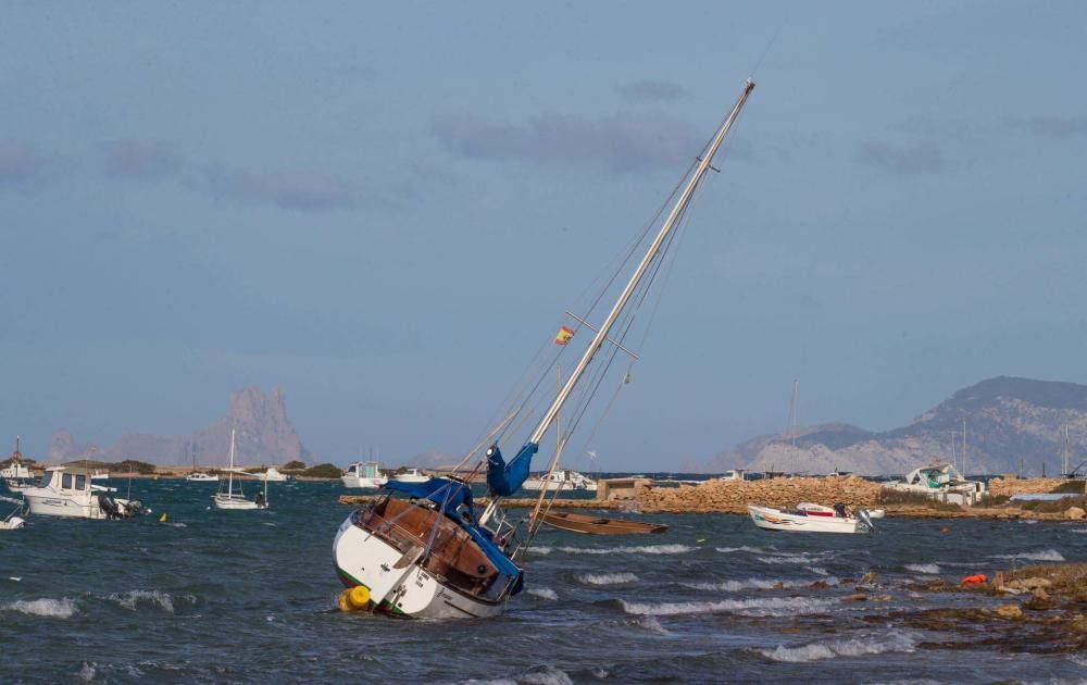 Estragos de ''Hortensia''