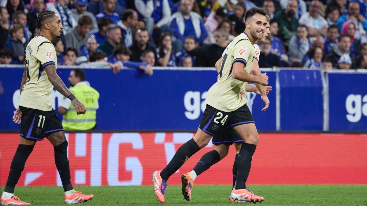 El 1X1 del Barça contra el Oviedo