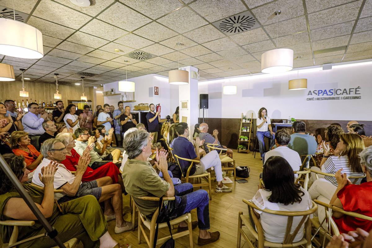 FOTOS | Rosario Sánchez lanza su candidatura en el PSIB para disputar el Govern a Prohens: "Baleares vive una inercia dramática"