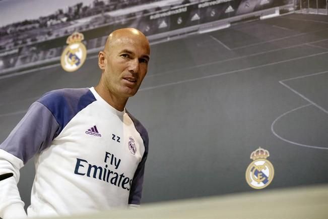 Entrenamiento del Real Madrid antes de su viaje a Gran Canaria