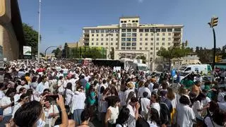 Huelga histórica de un millar de médicos en Málaga