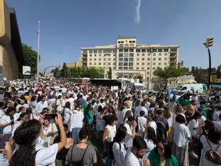 Huelga de médicos histórica en Málaga