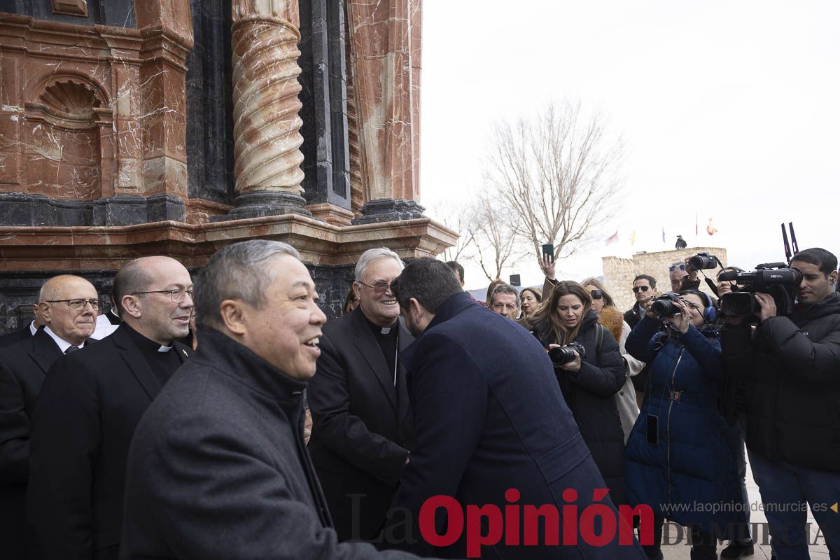 Clausura Año Jubilar de Caravaca (recepción de invitados)
