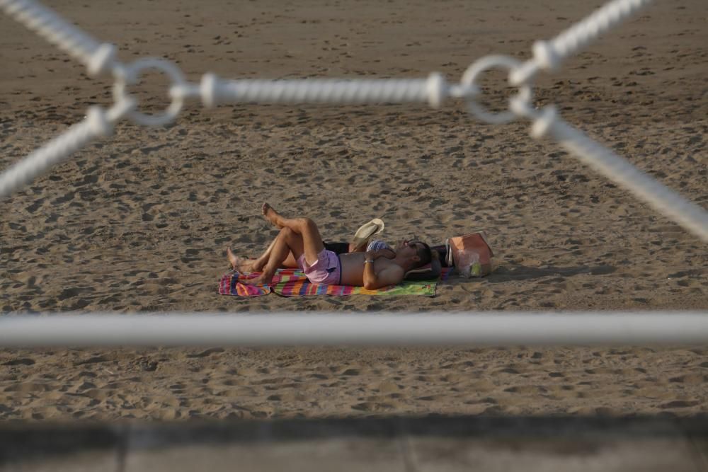 Calor en la playa e Salinas