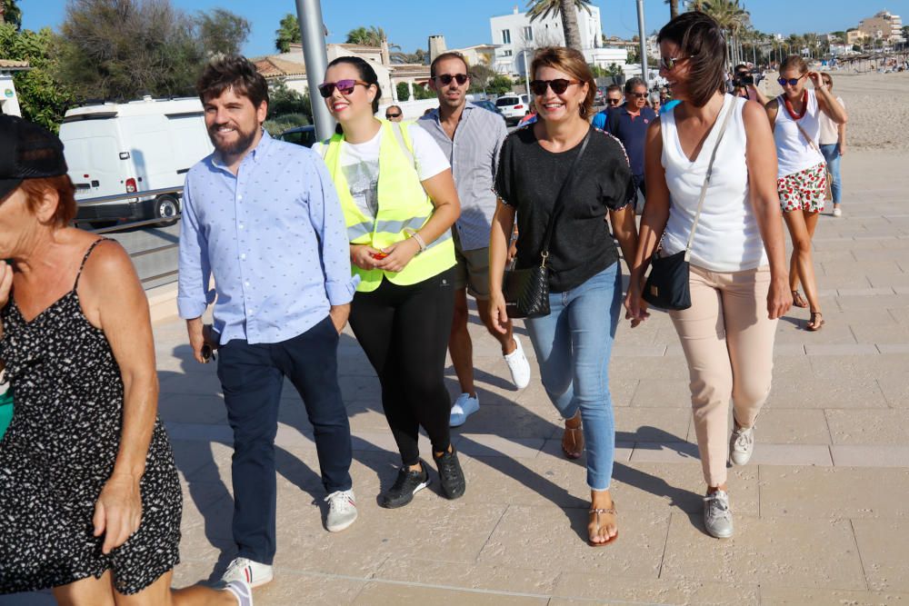 Demo für saubere Strände in Palma de Mallorca