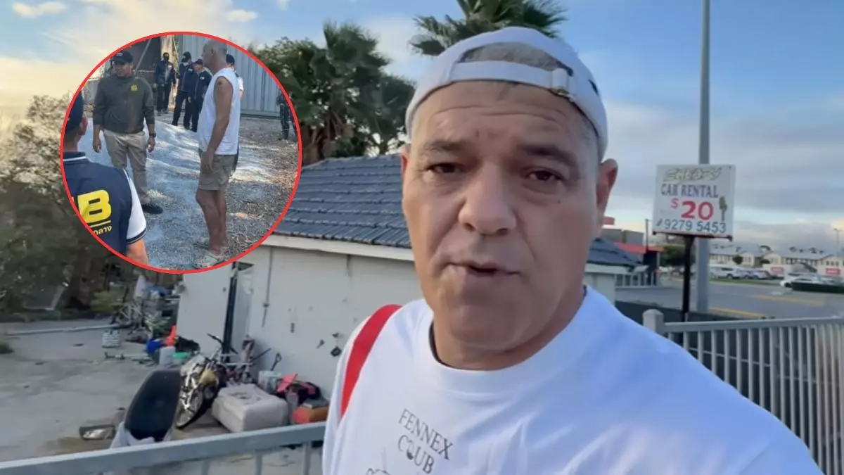 Frank Cuesta 'huye' de Tailandia para empezar una nueva vida