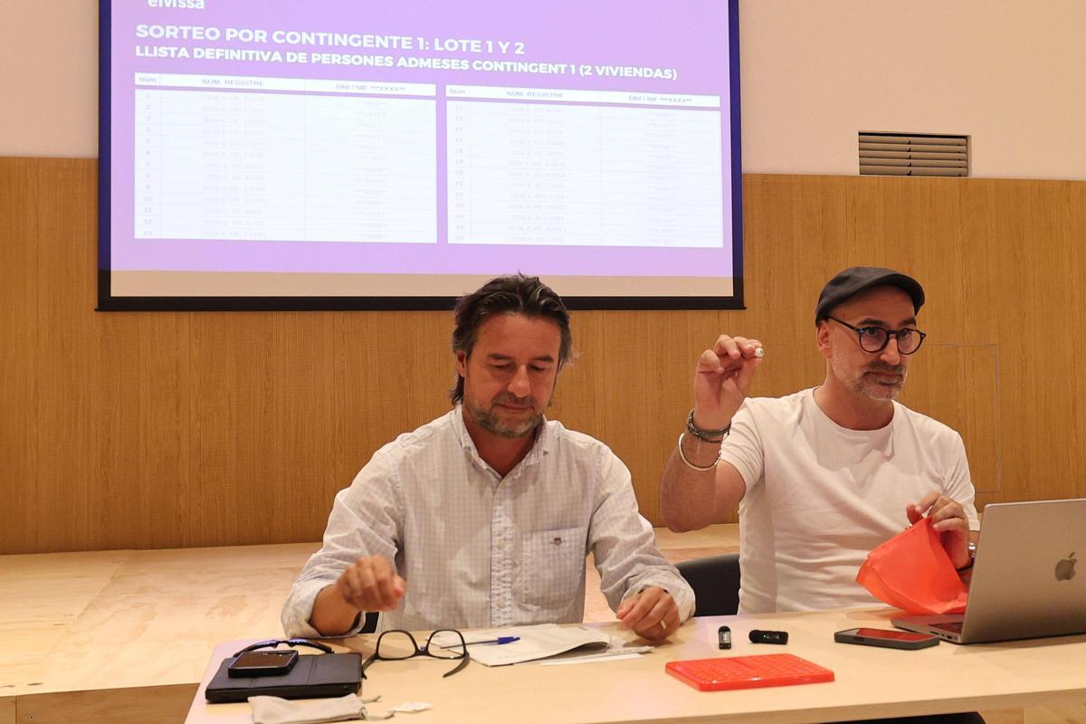 Ibiza adjudica a través de un sorteo publico siete viviendas de alquiler asequible