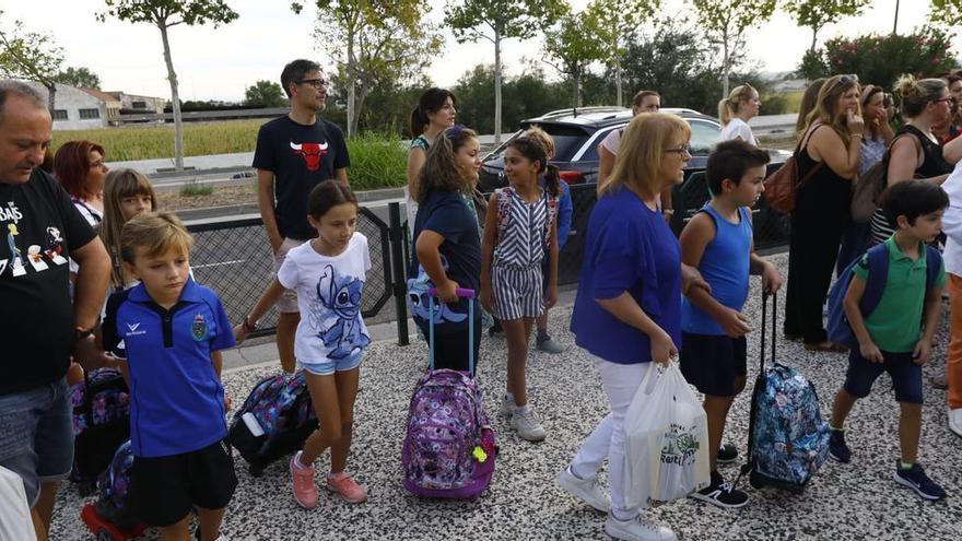 Vuelta al cole en Zaragoza: &quot;Los niños tenían muchas ganas pero los padres, más&quot;