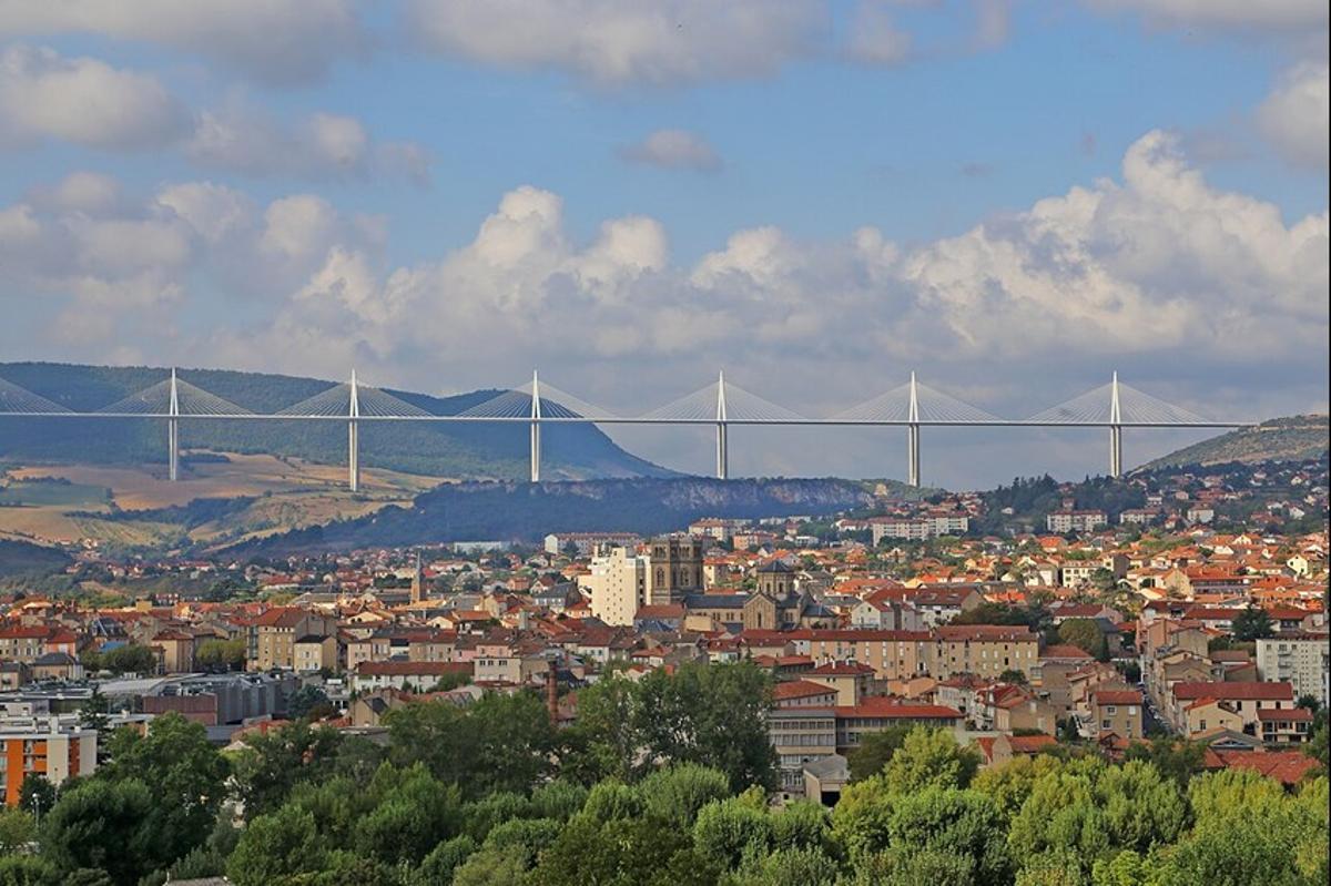 Vista de la ciudad francesa hermanada con Sagunt.