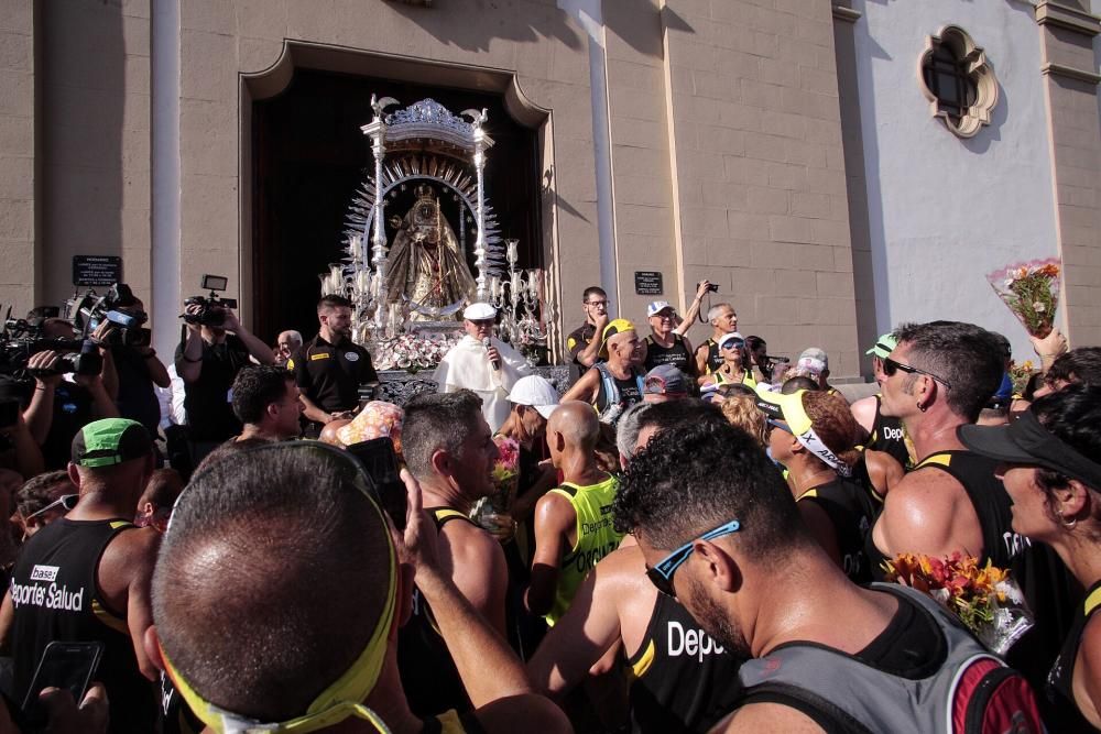 Ofrenda Floral Atlética a la Virgen de Candelaria