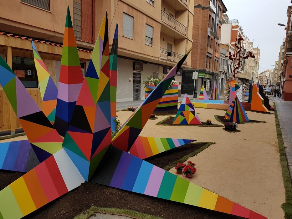 Cruces de mayo en Borriana