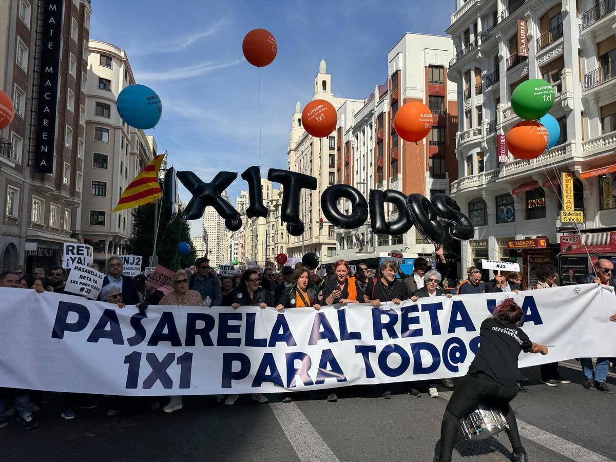 Manifestación que tuvo lugar el pasado 2024 en Madrid