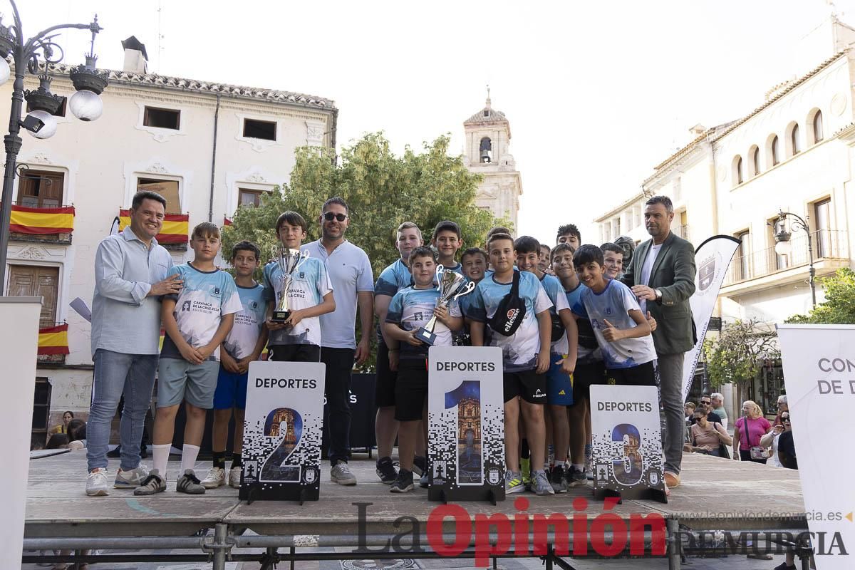 Clausura de las Escuelas Municipales Deportivas de Caravaca