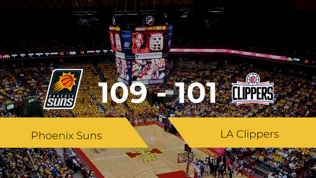 Triunfo de Phoenix Suns ante LA Clippers por 109-101