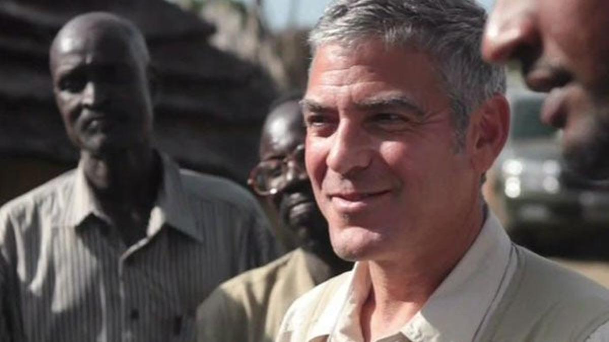 George Clooney tuvo malaria