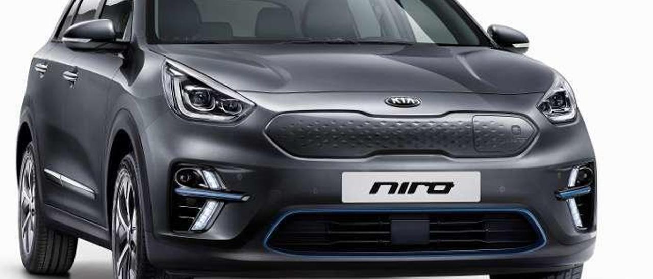 Nuevo Kia e-Niro completamente eléctrico.  fdv