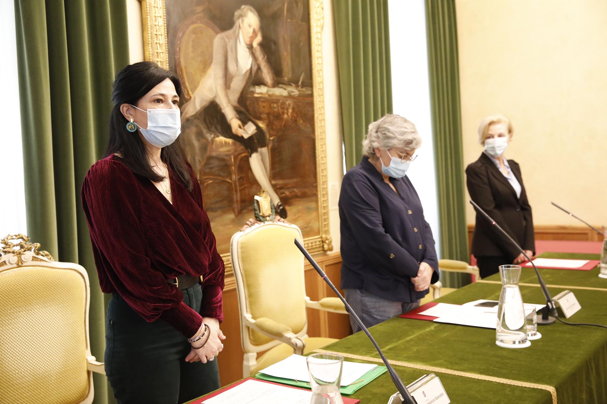 Toma de posesión de Inmaculada F. Gancedo como secretaria del Ayuntamiento de Gijón