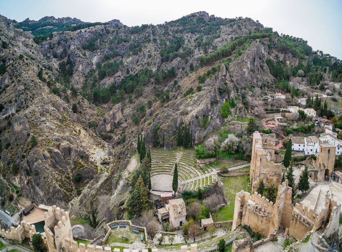 Un anfiteatro inspirado en la Grecia clásica.