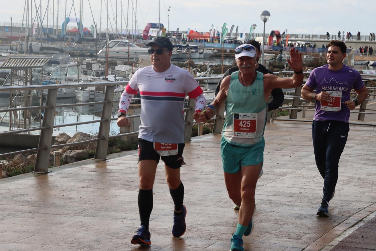 Paco Blasco fue el acompañante del atleta invidente Pedro Lliteras