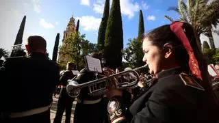 Las bandas cofrades toman el Patio de los Naranjos de Córdoba