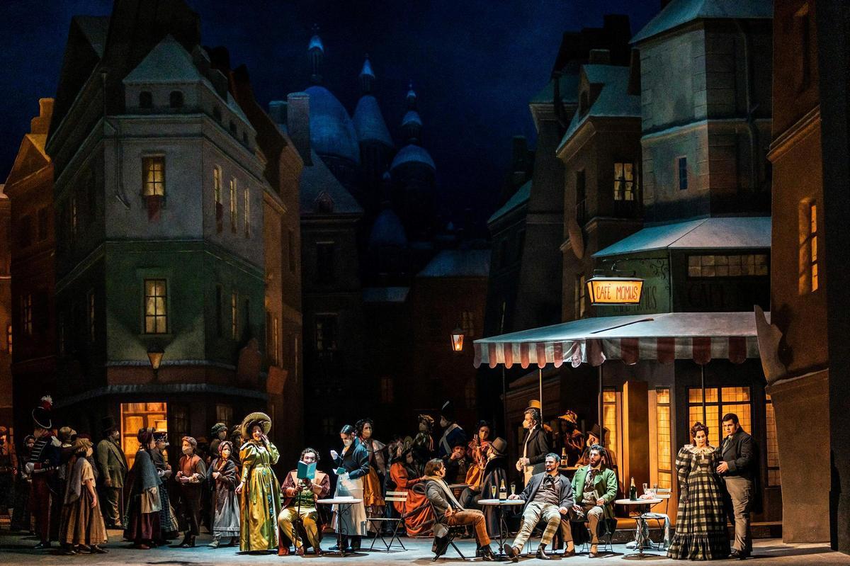 Un momento de 'La bohème'.