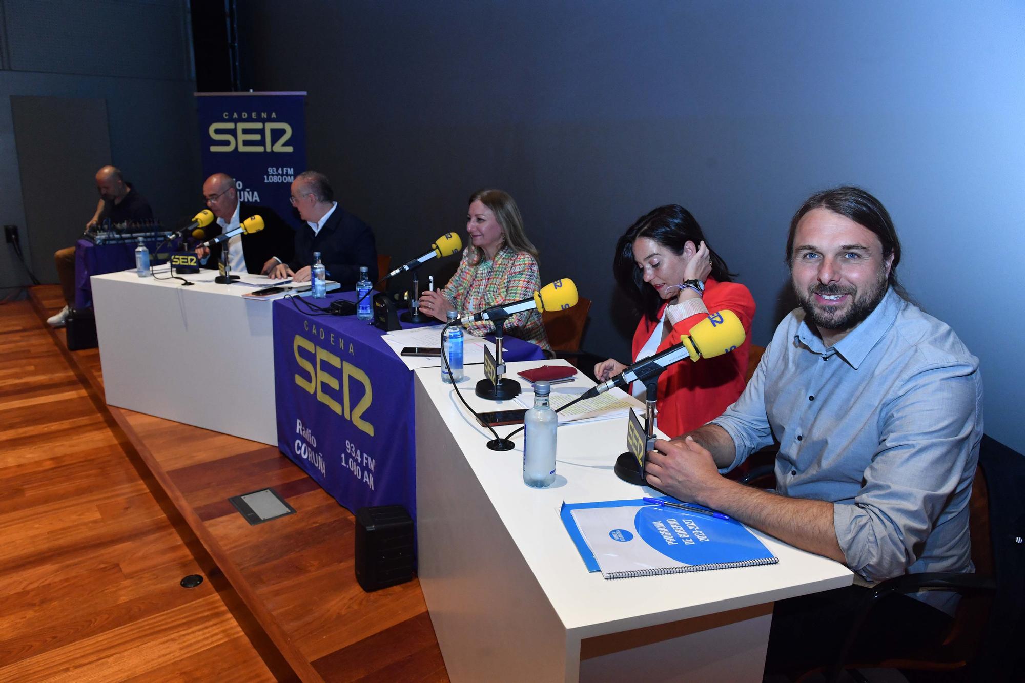 Debate electoral de Radio Coruña en la Domus