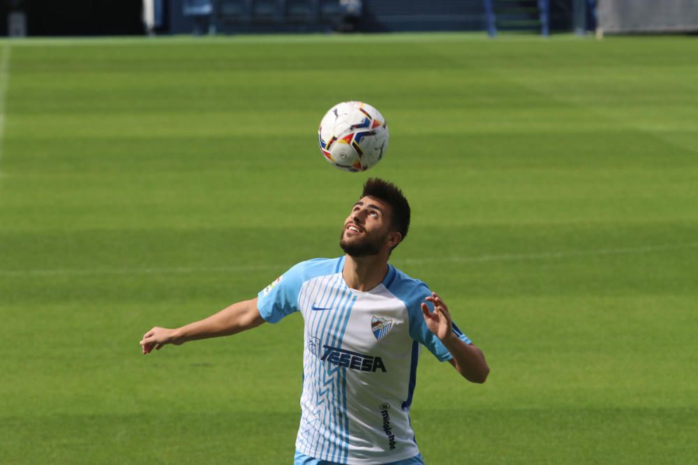 El Málaga CF presenta a sus 15 fichajes