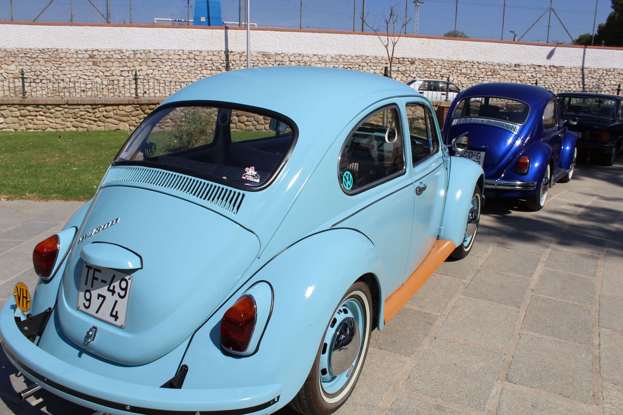 Concentración de coches clásicos en Antequera