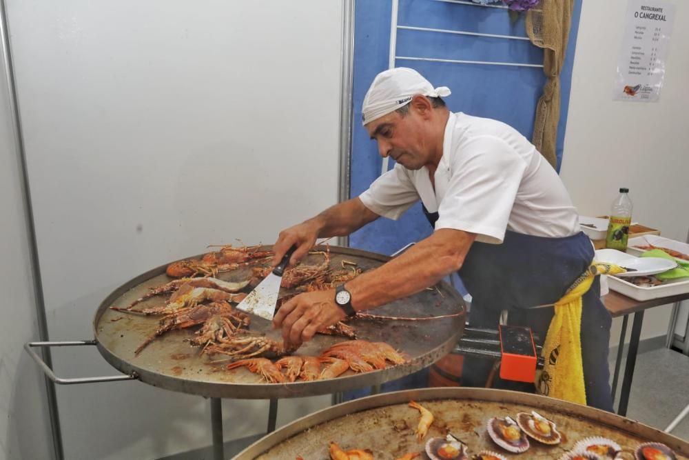 Así se disfruta la langosta en A Guarda