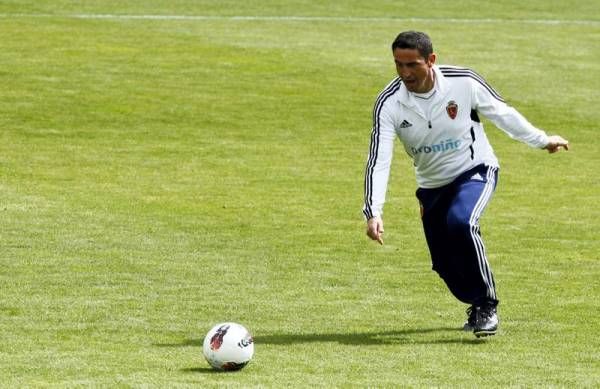 Imágenes del entrenamiento del Real Zaragoza