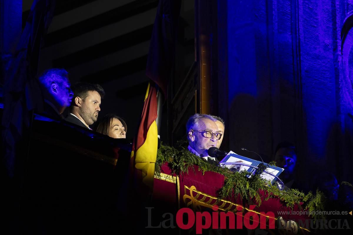 Pregón de Fiestas en Caravaca