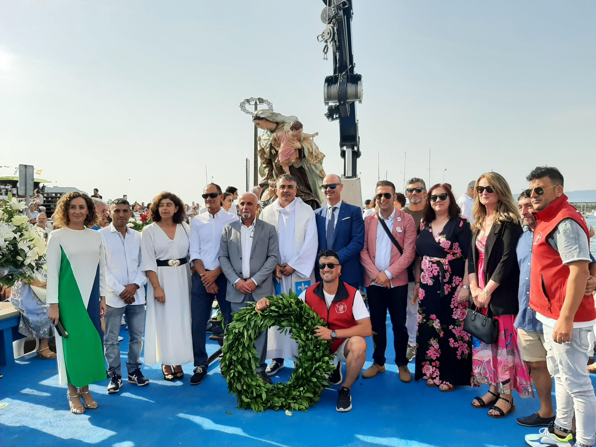 Las celebraciones de la Virgen del Carmen en Bueu