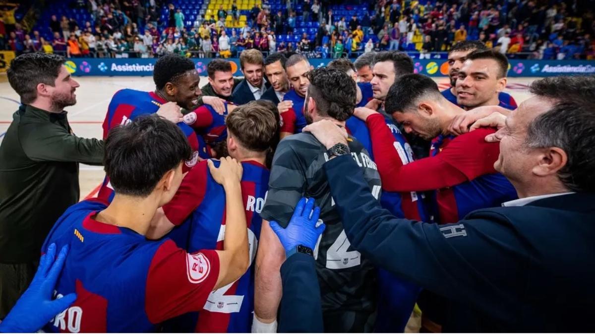 El Barça tan solo piensa en el primer partido