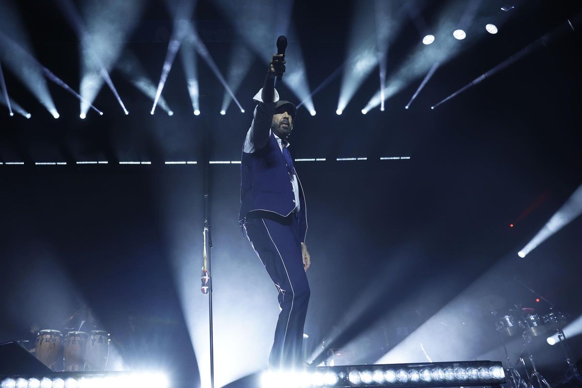 Juan Luis Guerra recuperó todos sus grandes éxitos para el concierto de Madrid.