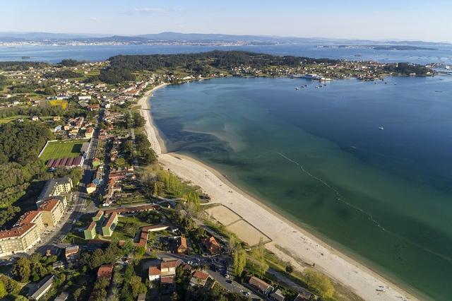 Playa de Barraña, en Boiro.