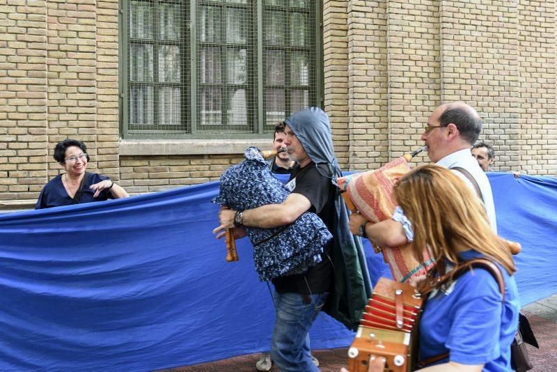 Manifestación contra el ICA en Zaragoza