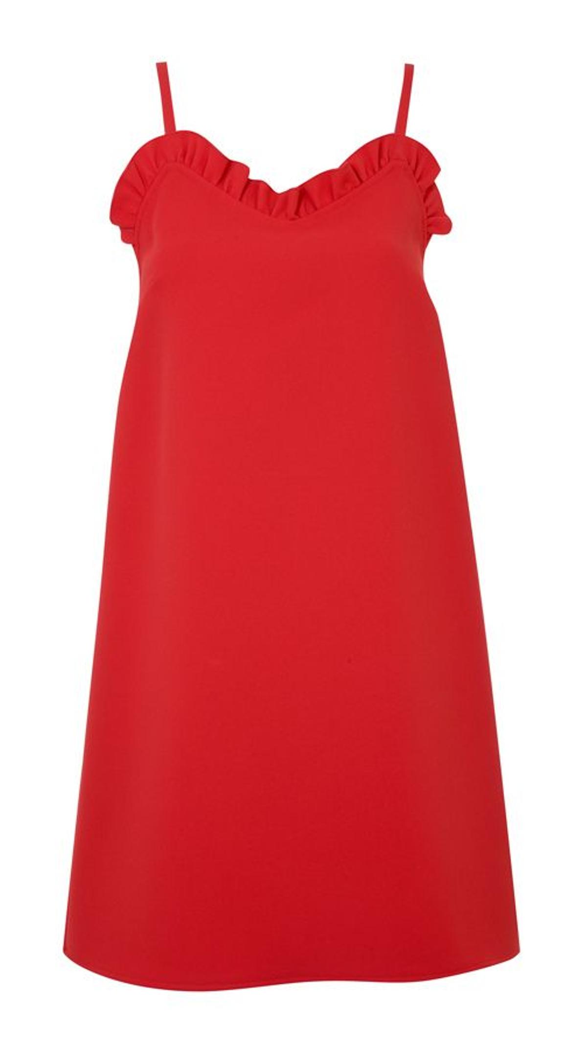 Topshop: vestido rojo