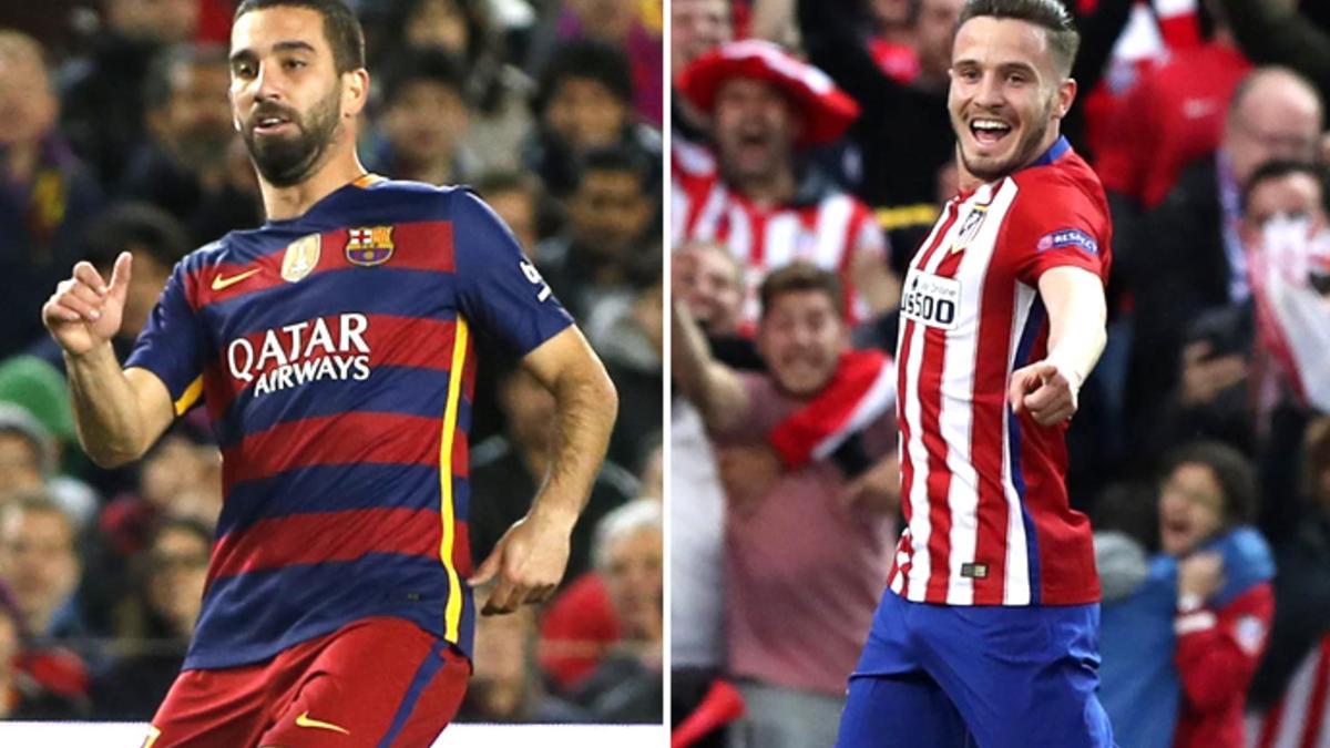 El rendimiento de Arda en el Barça no alcanza lo esperado mientras Saúl maravilla en el Atlético