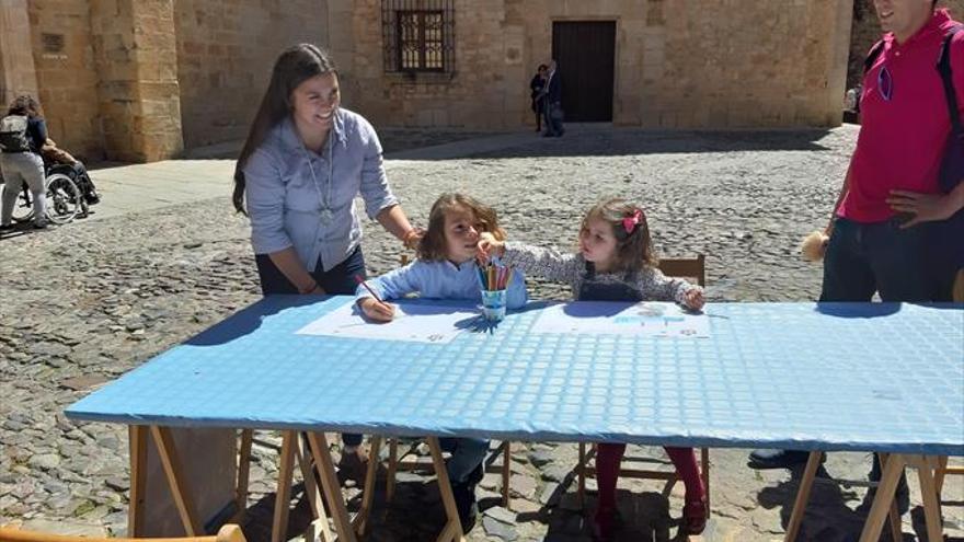 Una patrona multicolor para Inés