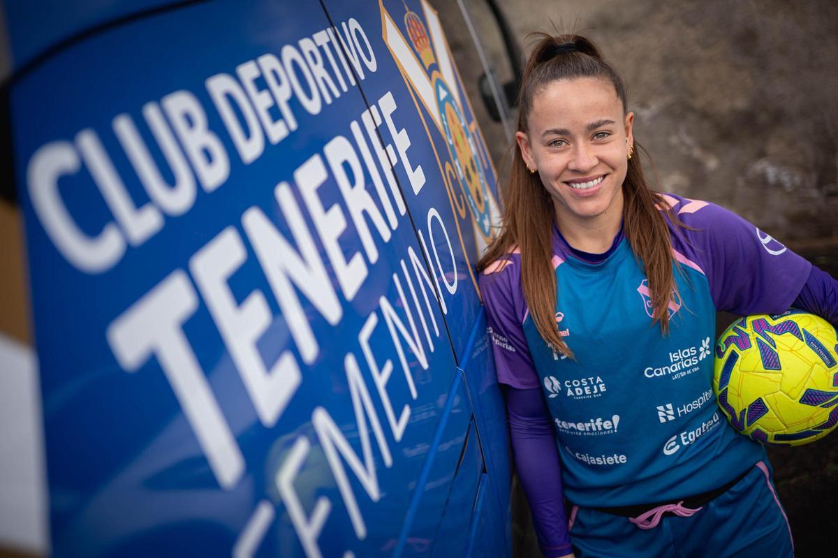 Iratxe Pérez, en las instalaciones de entrenamiento de El Mundialito.