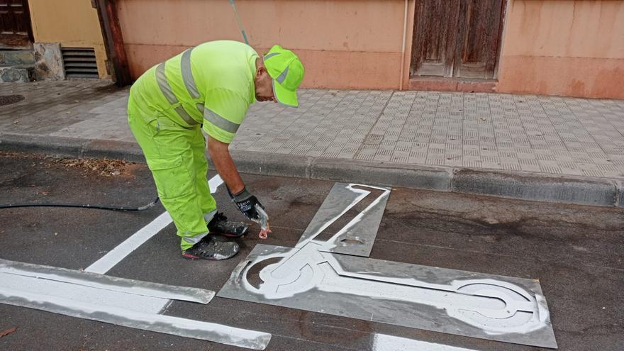 Santa Cruz ejecuta la segunda fase de los aparcamientos para patinetes